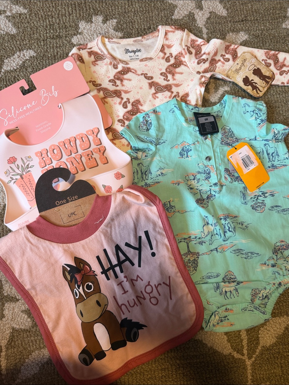 Baby Country Western Bundle - 3-6 mo - Carhartt and Wrangler